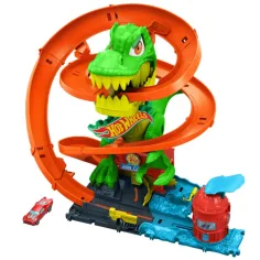Hot Wheels: Atak T-Rexa zestaw torów - Mattel zdjęcie 2