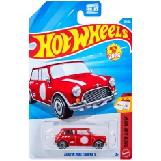 Hot Wheels: Austin Mini Cooper S samochód 1/64 - Mattel