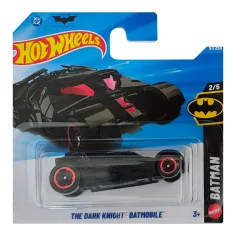 Hot Wheels: Batmobil Czarnego Rycerza czarny samochodzik 1/64 - Mattel zdjęcie 1