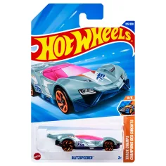 Hot Wheels: Blitzspeeder niebiesko-zielony samochodzik 1/64 - Mattel