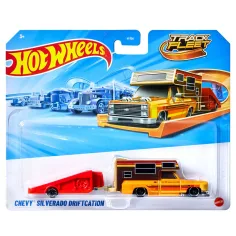 Hot Wheels: Chevy Silverado samochód dostawczy 1/64 – Mattel