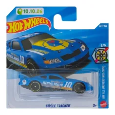 Hot Wheels: Circle Tracker niebieski samochód 1/64 - Mattel zdjęcie 1