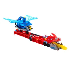 Hot Wheels City: Smoczy pojazd transporter samochodów - Mattel zdjęcie 5