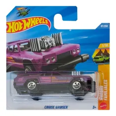Hot Wheels: Cruise Bruiser fioletowy samochodzik 1/64 - Mattel