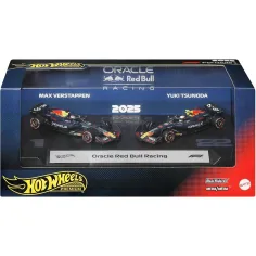 Hot Wheels F1 Mały Samochód 2-pak - Red Bull: Verstappen + Tsunoda - Mattel