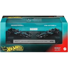 Hot Wheels F1 Samochód Zdalnie Sterowany 2-pak - Mercedes: Antonelli + Russell - Mattel