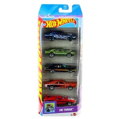 Hot Wheels HW Torque zestaw 5 małych samochodów 1/64 – Mattel