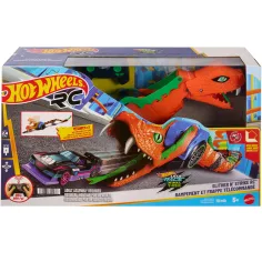 Hot Wheels: Let’s Race zdalnie sterowany wyrzutnia samochodów z wężem – Mattel zdjęcie 1