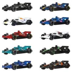 Hot Wheels Małe Samochody: Zestaw F1 10 Sztuk - Mattel zdjęcie 2