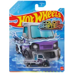 Hot Wheels: Mighty K samochód zmieniający kolor 1/64 - Mattel