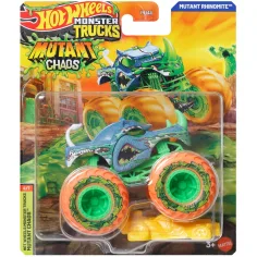 Hot Wheels Monster Trucks: Mutant Chaos Rhinomite samochód monster 1/64 - Mattel