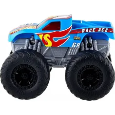 Hot Wheels Monster Trucks Race Ace pojazd z światłami i dźwiękami 1/43 - Mattel zdjęcie 2