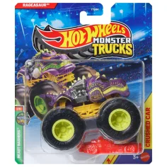 Hot Wheels Monster Trucks: Rageasaur samochód potwór 1/64 – Mattel