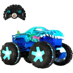 Hot Wheels Monster Trucks: Zdalnie sterowany interaktywny Mega Wrex monster samochód - Mattel zdjęcie 2