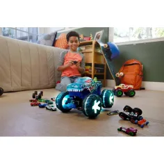Hot Wheels Monster Trucks: Zdalnie sterowany interaktywny Mega Wrex monster samochód - Mattel zdjęcie 3