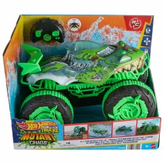 Hot Wheels Monster Trucks Zdalnie Sterowany Pojazd Amfibijny Great Bite 1/15 - Mattel
