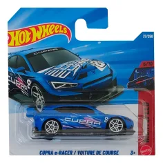 Hot Wheels: Niebieski samochodzik Cupra e-Racer 1/64 - Mattel
