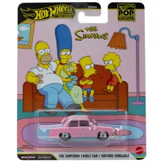 Hot Wheels Pop Culture: Samochód Rodziny Simpsonów kisautó 1/64 - Mattel