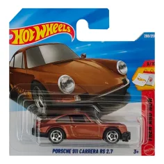 Hot Wheels: Porsche 911 Carrera RS 2.7 brązowy samochodzik 1/64 - Mattel
