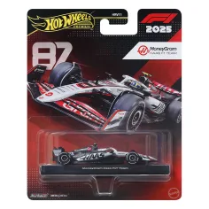 Hot Wheels Premium: Oliver Bearman Haas #87 Formula 1 samochód 1/64 - Mattel