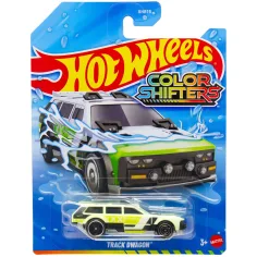 Hot Wheels: Samochód wyścigowy z kolorowym torowiskiem 1/64 - Mattel