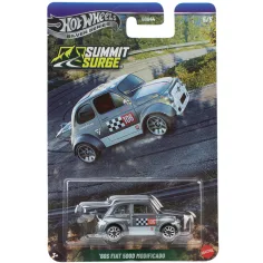 Hot Wheels Silver Series: '60S Fiat 500D Modifikowany samochód 1/64 - Mattel