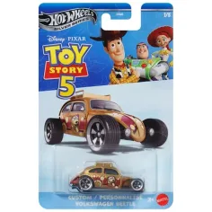 Hot Wheels Srebrna Seria: Toy Story 5 Volkswagen Beetle mały samochód 1/64 - Mattel