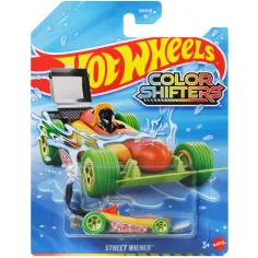 Hot Wheels: Street Wiener samochód zmieniający kolor 1/64 - Mattel