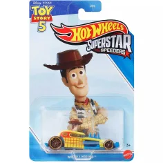 Hot Wheels: Superstar Speeders Toy Story 5 Woody samochód 1/64 - Mattel