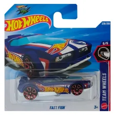 Hot Wheels: Szybka Rybka niebieski samochodzik 1/64 - Mattel