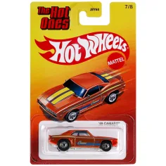 Hot Wheels: The Hot Ones '69 Camaro samochód 1/64 - Mattel
