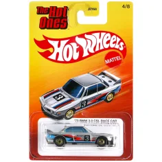 Hot Wheels: The Hot Ones '73 BMW 3.0 CSL Samochód wyścigowy 1/64 - Mattel