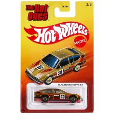 Hot Wheels: The Hot Ones Alfa Romeo GTV6 3.0 samochód 1/64 - Mattel