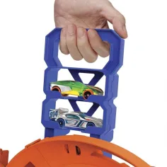 Hot Wheels: Tor wyścigowy z podwójnym torem z 2 samochodami wyścigowymi - Mattel zdjęcie 3