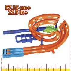 Hot Wheels: Tor wyścigowy z podwójnym torem z 2 samochodami wyścigowymi - Mattel zdjęcie 4