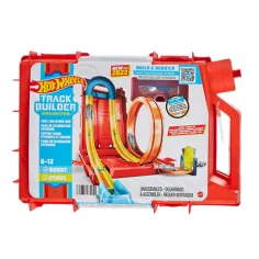 Hot Wheels Track Builder Zestaw torów z kanistrami benzyny - Mattel