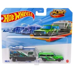 Hot Wheels: Volvo 240 Drift Camper samochód transportowy 1/64 – Mattel