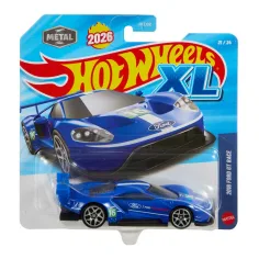 Hot Wheels XL: 2016 Ford GT Race samochód 1/43 - Mattel