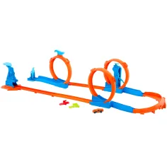 Hot Wheels: Zestaw kreatora toru z potrójną pętlą - Mattel zdjęcie 2