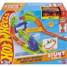 Hot Wheels: Zestawy torów mistrzostw - Wyścig okrężny z rampą - Mattel
