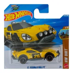 Hot Wheels: Żółty mały samochód El Segundo Rallye 1/64 - Mattel