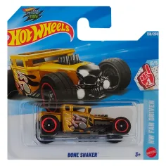 Hot Wheels: Żółty samochodzik Bone Shaker 1/64 - Mattel zdjęcie 1