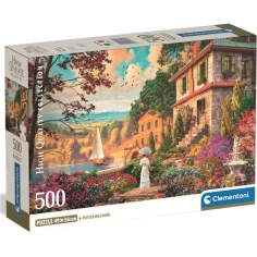 HQC Wiktoriańska promenada puzzle 500 sztuk - Clementoni zdjęcie 1