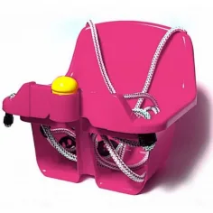 Huśtawka z oparciem z grzechotką - D-Toys zdjęcie 2