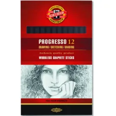 ICO: Progresso grafit ołówek 8911/6B 12szt Koh-I-Noor