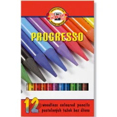 ICO: Progresso kredki pastelowe 12szt Koh-I-Noor