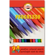 ICO: Progresso kredki pastelowe 24szt Koh-I-Noor