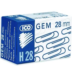 ICO: H28 Spinacze 28mm 100szt.