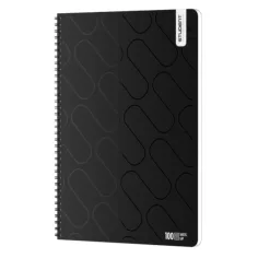 ICO: Student Premium Black Linia Notatnik A/4 gładki 100 Stron