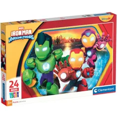 Iron Man i jego super zespół 24-elementowa maxi układanka - Clementoni